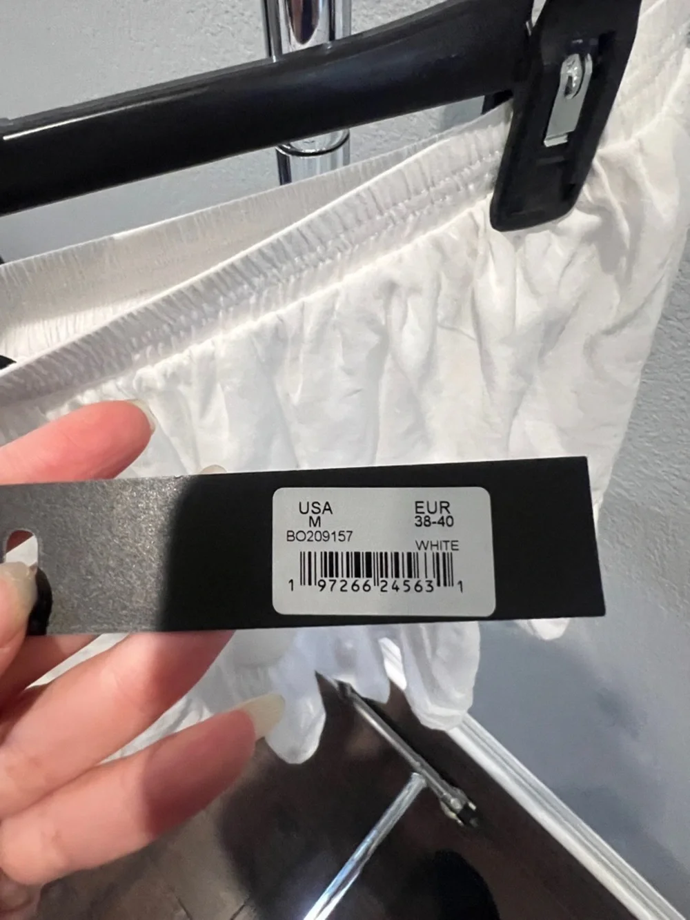 Steve Madden White Tiered Ruffle Skirt - Picture 6 of 6